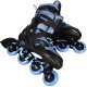 NA0189 ZESTAW LED ŁYŻWOROLKI  OCHRANIACZE MOONBEAM NIEBIESKIE ROZM. M(35-38) NILS EXTREME 4