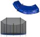Osłona na sprężyny z siatką do trampoliny wewnętrzną 14FT 426/427/430cm niebieska UNIWERSALNY 1