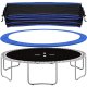 Osłona na sprężyny z siatką do trampoliny wewnętrzną 14FT 426/427/430cm niebieska UNIWERSALNY 23