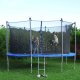 Osłona na sprężyny z siatką do trampoliny wewnętrzną 14FT 426/427/430cm niebieska UNIWERSALNY 28