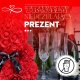 Springos Miś z płatków róż czerwony 25 cm rose bear z kokardką i lampkami LED biały ciepły UNIWERSALNY 4