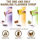Zestaw Instant Marbling Boba Party Kit do przygotowania Bubble Tea, 6 porcji (2 x 3 smaki) 360g - O's Bubble 2