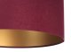 Lampa wisząca HOME 30 bordowa/złota BPS KONCEPT 5
