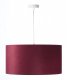 Lampa wisząca HOME 30 bordowa/srebrna BPS KONCEPT 4