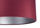 Lampa wisząca HOME 30 bordowa/srebrna BPS KONCEPT 5