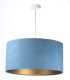 Lampa wisząca HOME 60 błękitna/złota BPS KONCEPT 3