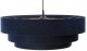 Lampa wisząca TRIO granatowa/złota BPS KONCEPT 1