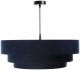 Lampa wisząca TRIO granatowa/złota BPS KONCEPT 3