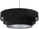 Lampa wisząca TRIO czarna/srebrna BPS KONCEPT 1