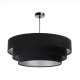 Lampa wisząca TRIO czarna/srebrna BPS KONCEPT 2