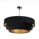 Lampa wisząca BPS KONCEPT Lampa wisząca TRIO czarna/złota BPS KONCEPT 3