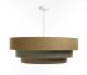 Lampa wisząca ERUTAN TRIPLE żółta/zielona/brązowa BPS KONCEPT 3
