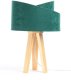 Lampa stołowa GEMSTONE zielona/złota/sosna BPS KONCEPT 3