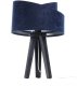 Lampa stołowa GEMSTONE granatowa/srebrna/czarna BPS KONCEPT 2