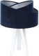 Lampa stołowa GEMSTONE granatowa/srebrna/biała BPS KONCEPT 1