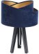 Lampa stołowa GEMSTONE granatowa/złota/czarna BPS KONCEPT 1