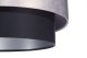 Lampa wisząca DOUBLE 50 czarna/szara BPS KONCEPT 4