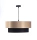 Lampa wisząca DOUBLE 40 czarna/kremowa BPS KONCEPT 4