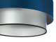 Lampa wisząca DOUBLE BLUE 60 granatowa/srebrna BPS KONCEPT 4