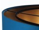 Lampa wisząca DOUBLE BLUE 50 granatowa/złota BPS KONCEPT 5
