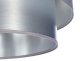 Lampa wisząca DOUBLE GRAY 50 szara/srebrna BPS KONCEPT 5