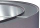 Lampa wisząca DOUBLE GRAY 50 szara/srebrna BPS KONCEPT 6