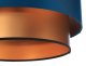 Lampa wisząca DOUBLE BLUE 40 granatowa/miedziana BPS KONCEPT 4