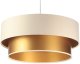 Lampa wisząca DOUBLE CREAM 60 kremowa/złota BPS KONCEPT 1