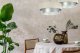 Lampa wisząca DOUBLE CREAM 60 kremowa/srebrna BPS KONCEPT 5