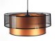 Lampa wisząca DOUBLE NET 60 miedziana BPS KONCEPT 1