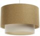 Lampa wisząca ERUTAN DOUBLE 50 żółta/kremowa BPS KONCEPT 1