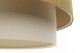Lampa wisząca ERUTAN DOUBLE 50 żółta/kremowa BPS KONCEPT 4