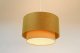 Lampa wisząca ERUTAN DOUBLE RATTAN 50 żółta/kremowa BPS KONCEPT 6