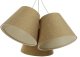 Lampa wisząca ENTURO TRIO żółta BPS KONCEPT 1