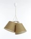 Lampa wisząca ENTURO TRIO żółta BPS KONCEPT 1