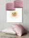 Lampa wisząca COTTON 25 różowa BPS KONCEPT 3