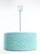 Lampa wisząca COTTON 40 turkusowa BPS KONCEPT 2