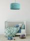 Lampa wisząca COTTON 40 turkusowa BPS KONCEPT 3