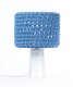 Lampa stołowa COTTON WOOD niebieska BPS KONCEPT 1