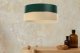 Lampa wisząca SIMPLY GLAMOUR 30 zielona/kremowa BPS KONCEPT 7