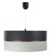 Lampa wisząca SIMPLY GLAMOUR 50 jasnoszara/ciemnoszara BPS KONCEPT 3