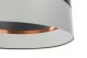 Lampa wisząca SIMPLY GLAMOUR 50 jasnoszara/ciemnoszara BPS KONCEPT 4