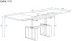 Ława rozkładana podnoszona EMPOLI 110(170)x65 beton ciemny ENDO 4