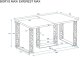 Stół rozkładany EWEREST MAX 130(330)x85 beton ciemny ENDO 4