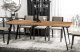 Stół rozkładany LIWIA 130(210)x80 dąb złoty craft ENDO 1