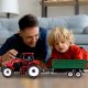 Traktor Zabawka Z Odczepianą Przyczepą + Figurka Farmera W Traktorze 3