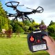 Dron Z Kamerą 2mpx Full HD Wifi Zasięg 100m Pilot 9