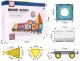 Klocki Magnetyczne Edukacyjne 3D Kreatywne 72 elementów 1