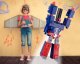 Robot Transformujący W Pistolet Świecąca Latarka 6