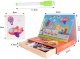 Edukacyjne Puzzle Magnetyczne Pojazdy Montessori 1